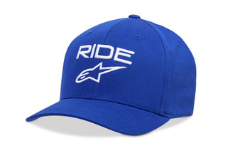 Alpinestars Mens Cap ~ Ride 2.0 royal blue/white