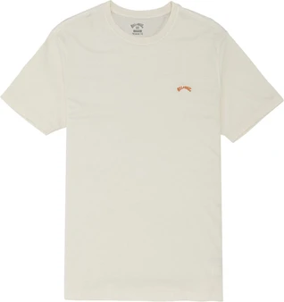 Billabong Men's T-Shirt ~ Arch Washed snow