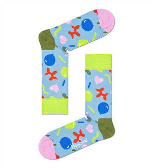Happy Socks - Crew Socks (Size 41-46) ~ Birthday Ballon