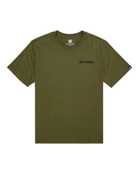 Element Men's Organic Cotton T-Shirt ~ Blazin Chest winter moss