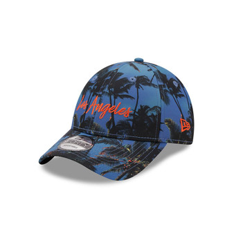 New Era Men's Adjustable 9Forty Cap ~ Tropical blue