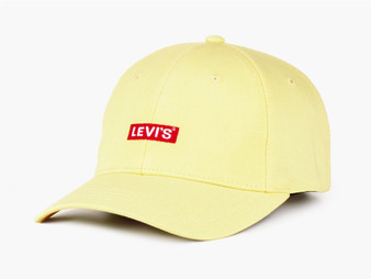 Levi Women's Adjustable Curve Cap ~ Baby Tab Logo yellow
