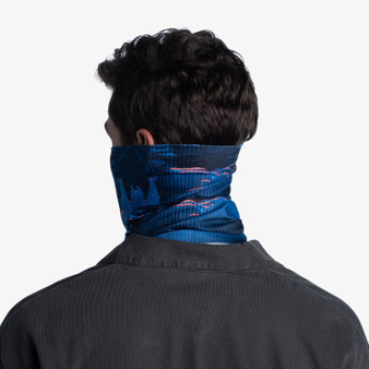 Buff Thermonet Neckwear ~ S-Wave blue