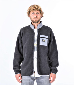 Hurley Men's Long Sleeve Hoody ~ Boulder Burrito grey