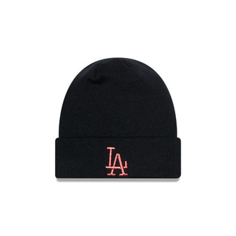 New Era Womens Metallic Logo Cuff Beanie ~ LA Dodgers navy