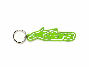Alpinestars Keychain ~ Rub green