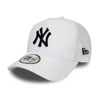 New Era Men's Essential Trucker Cap ~ New York Yankees white