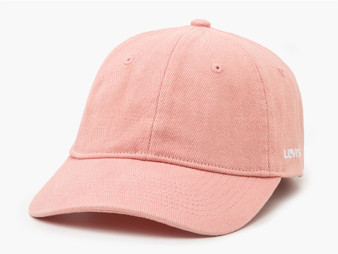 Levi Womens Adjustable Curve Cap ~ Essential Frosty Pink