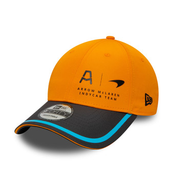 New Era Mens 9Forty Flawless Snapback Cap ~ McLaren Indycar Team Orange