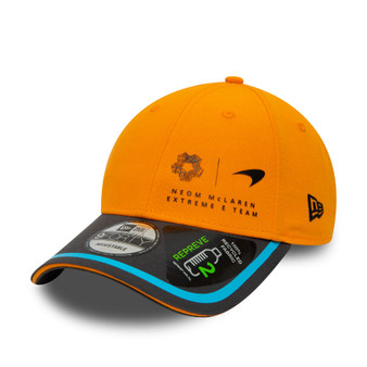 New Era Mens 9Forty Snapback Cap ~ McLaren Extreme Team Orange