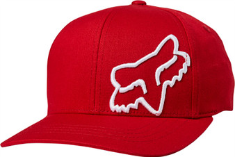 Fox Racing Mens Curve Flexfit Cap ~ Flex 45 Chili Red
