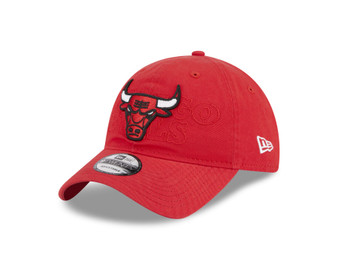 New Era Mens NBA Draft 9Twenty Adjustable Cap ~ Chicago Bulls Red