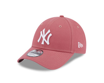 New Era Mens League Essential 940 Adjustable Cap ~ New York Yankees pink