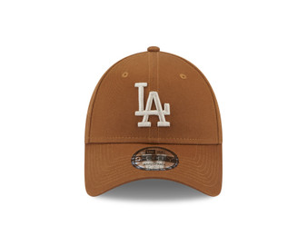 New Era Mens League Essential 940 Adjustable Cap ~ LA Dodgers brown