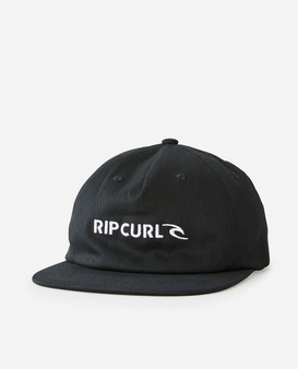 Rip Curl Mens Adjustable Flexfit 110 Cap ~ Brand Icon Flexfit black