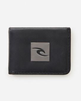 Rip Curl Leather Men's  All Day Wallet With RFID ~ Phaze Icon  black