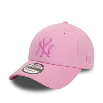 New Era League Essential 9Forty Adjustable Cap ~ New York Yankees pink