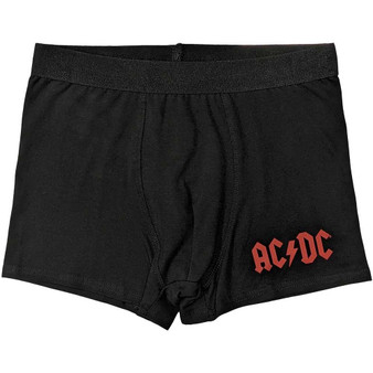 ACDC Mens Boxer Briefs ~ ACDC Logo black