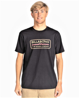 Billabong Mens SS Cotton T-Shirt ~ Trademark black