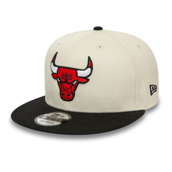 New Era Mens NBA Logo 9Fifty Cap ~ Chicago Bulls stone brown