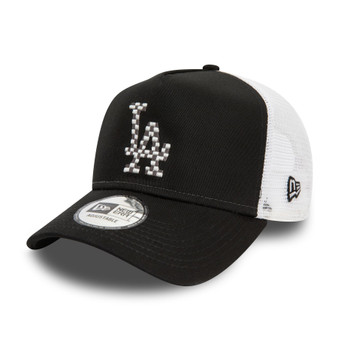 New Era Mens Seasonal Infill Trucker Cap ~ LA Dodgers black