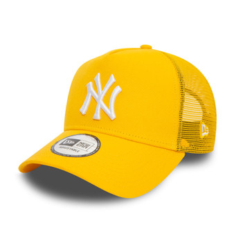 New Era Mens League Essential Trucker Cap ~ New York Yankees yellow