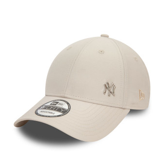 New Era Mens Flawless Logo 9Forty Cap ~ New York Yankees stone