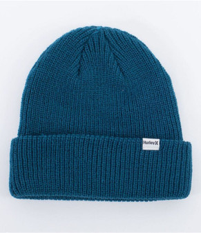 Hurley Harbor Cuff Beanie Knitted Green