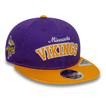 Minnesota Vikings Historic Heritage 9Fifty Retro Crown Cap Purple