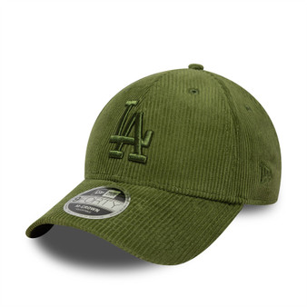 LA Dodgers Cord 9Forty Snapback Cap Green