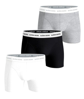 Björn Borg  3 Pack Cotton Stretch 3 Pack Boxer Shorts