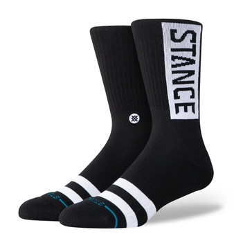 Og Mens Crew Black Socks Stance Og Mens Crew Black Socks Stance