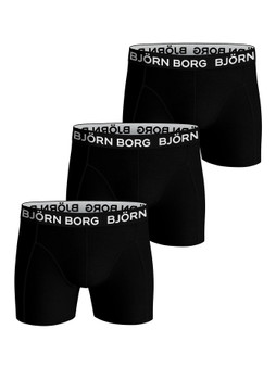 Björn Borg  3 Pack Cotton Stretch 3 Pack Boxer Shorts