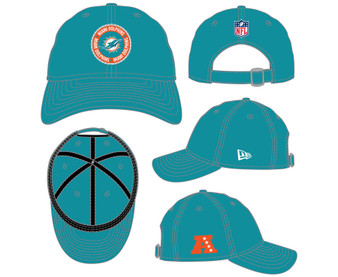 New Era Mens NFL24 9Twenty Miami Dolphins Cap