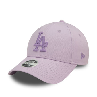 LA Dodgers Cap Adjustable Womens Logo 9Forty Metallic Purple New Era