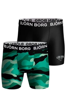 Björn Borg  2 Pack Performance Stretch Boxer Shorts