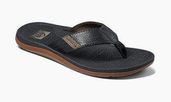 Reef Santa Ana Mens Black Water Friendly Grey Sandals.