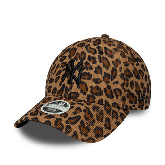 Womens New York Yankees 9Forty Leopard Cord Strapback Cap