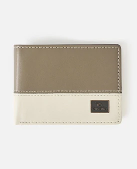 Rip Curl Corpawatu Icon PU Slim Bi Fold Walnut Wallet