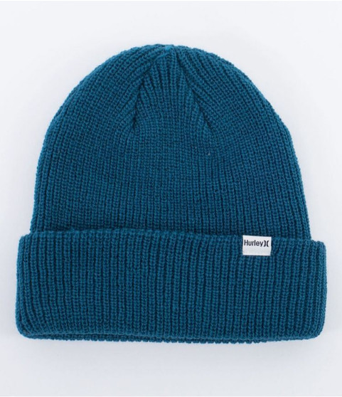 Hurley Harbor Cuff Beanie Knitted Green
