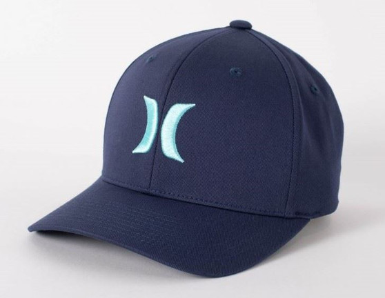 Hurley One And Only Mens Flexfit Cap Blue