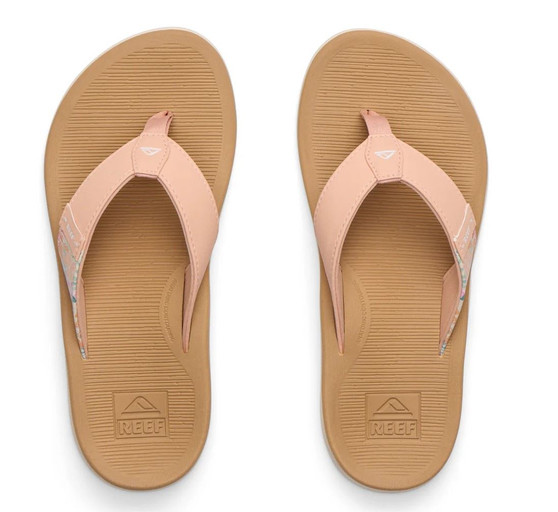 Reef Santa Ana Womens Water Friendly Peach Sandals