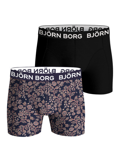 Björn Borg  2 Pack Bamboo Cotton Stretch 2 Pack  Boxer Shorts