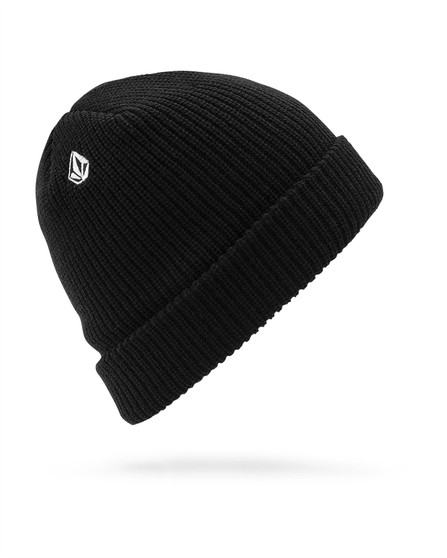 Volcom Full Stone Cuff Beanie Black