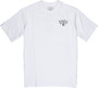 Element Crew Neck Cotton T-Shirt ~ Bolt Lock white