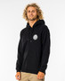 Rip Curl Wetsuit Zip Thru Hoodie ~ Icon black