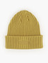 Levis Men's Knitted Cuff Beanie ~ Garment Dye yellow