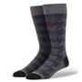 Stance Staples Men's Socks ~ Plaid Out charcoal