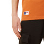 New Era Men's  MLB Left Chest Team Logo T-Shirt ~ "New York Yankees" brown