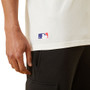 New Era Men's  MLB Left Chest Infill T-Shirt ~ "New York Yankees" cream